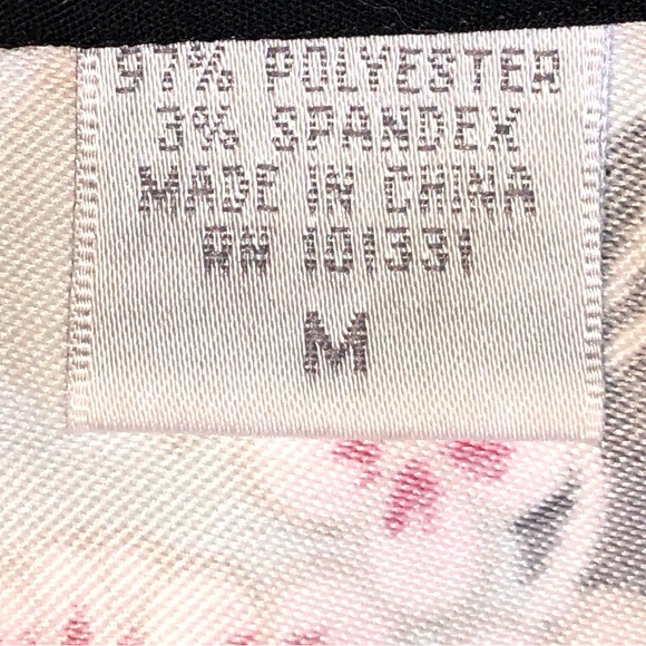 Vintage 90’s Charlotte Russe Floral Cherry Blossom Corset Top - M - Picture 9 of 12